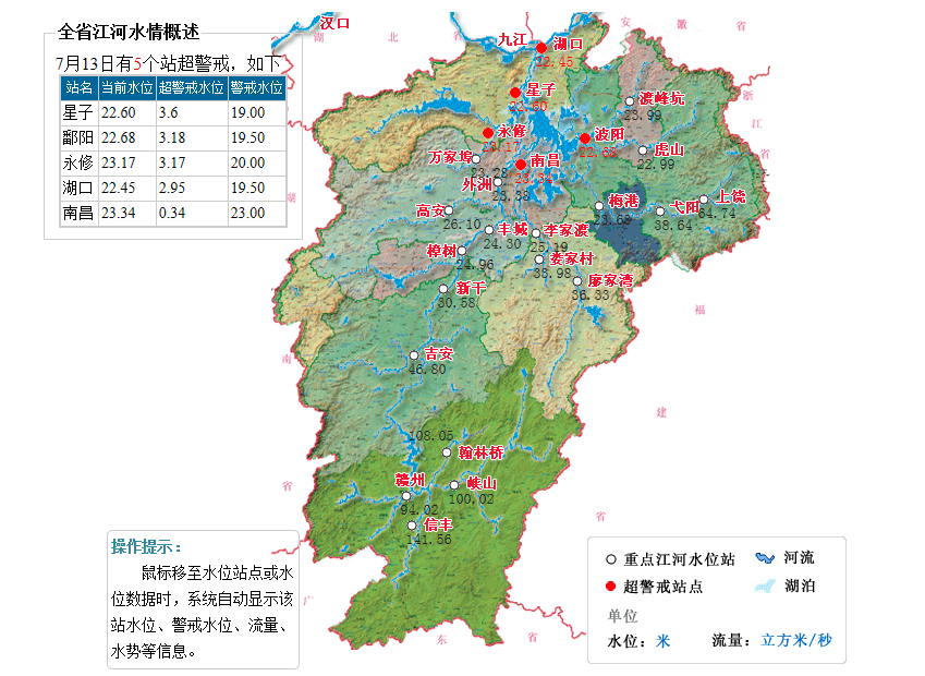 最新防洪形势